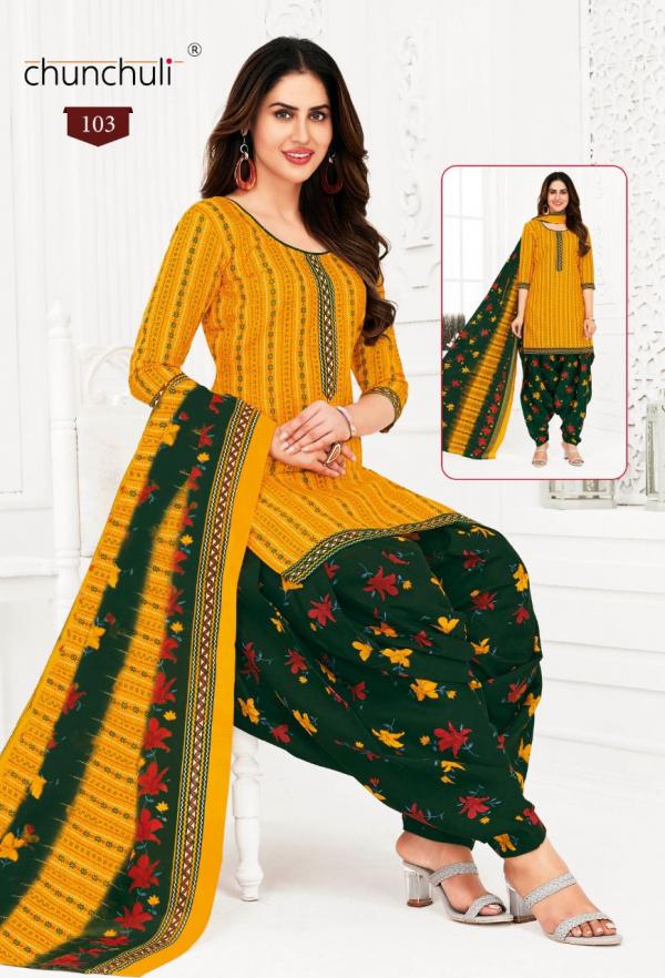 Suryajyoti Chunchuli Preksha Vol-1Cotton Exclusive Readymade Suit